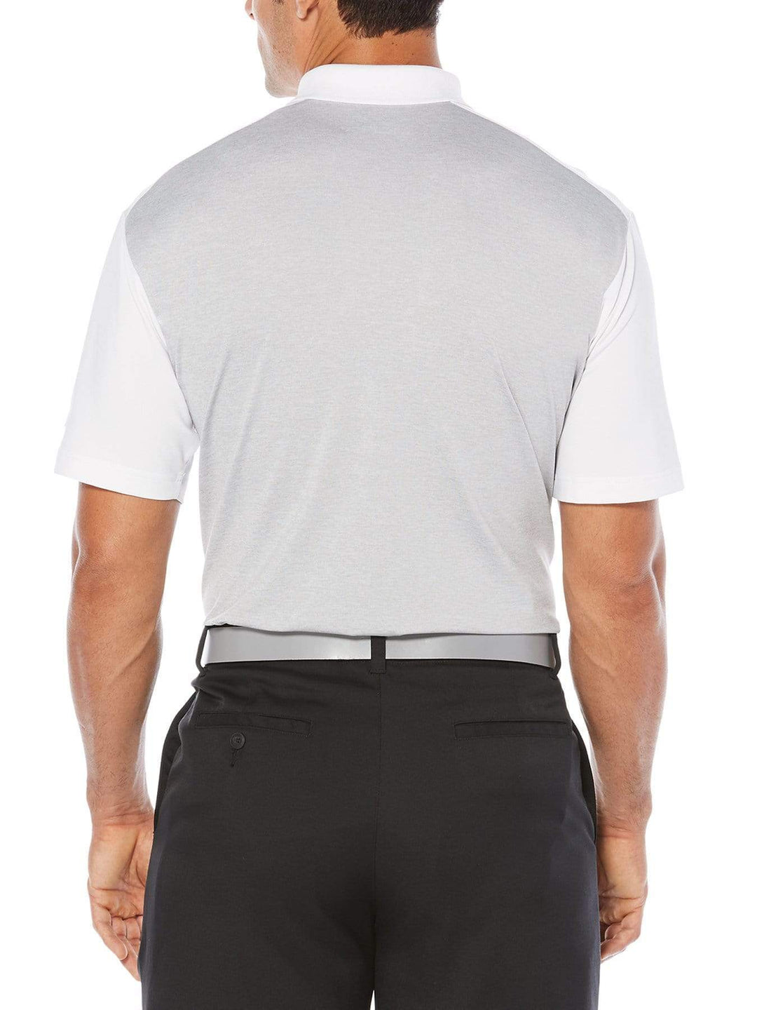 Big & Tall Opti-Stretch Color Blocked Polo-Polos-Callaway Apparel