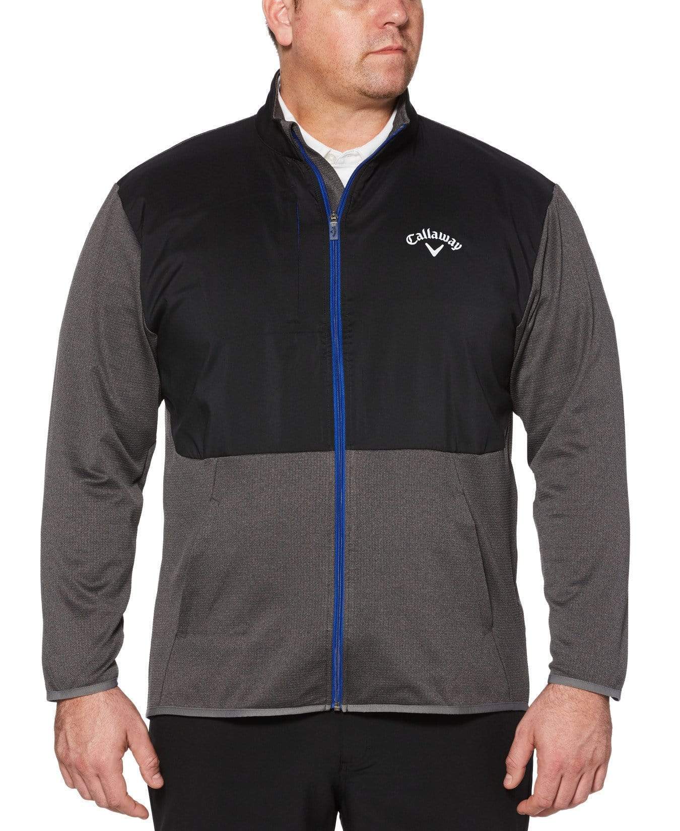 t*a様 Callaway ジャケット LLサイズ Callaway Jacket Mens 3XLT Black Fleece Full Zip Golf Sport Pockets