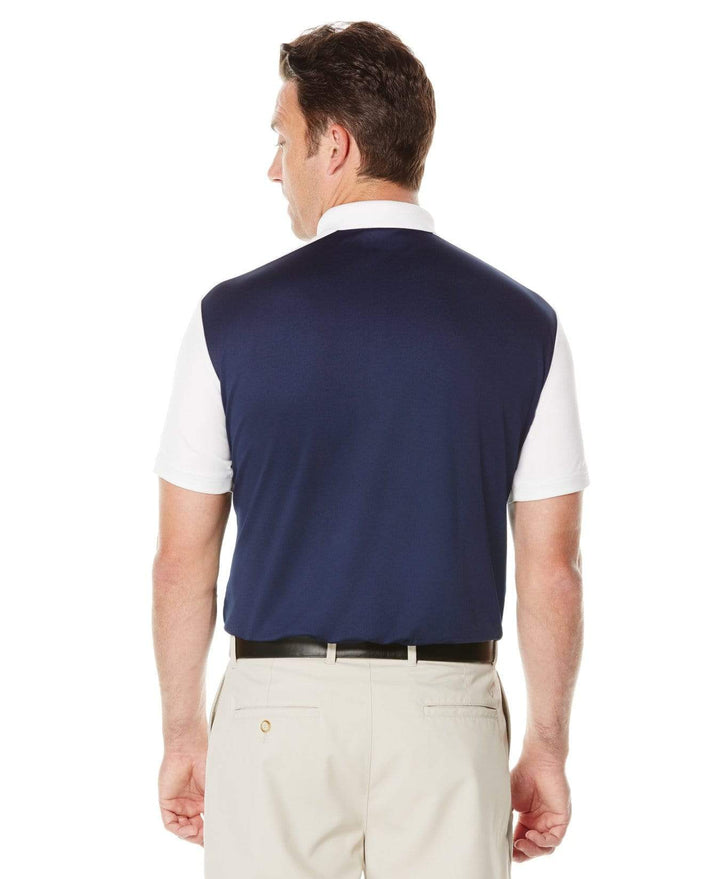 Big & Tall Performance Color Block Polo Polos Peacoat / 1X