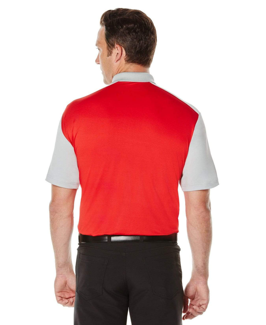Big & Tall Performance Color Block Polo Polos