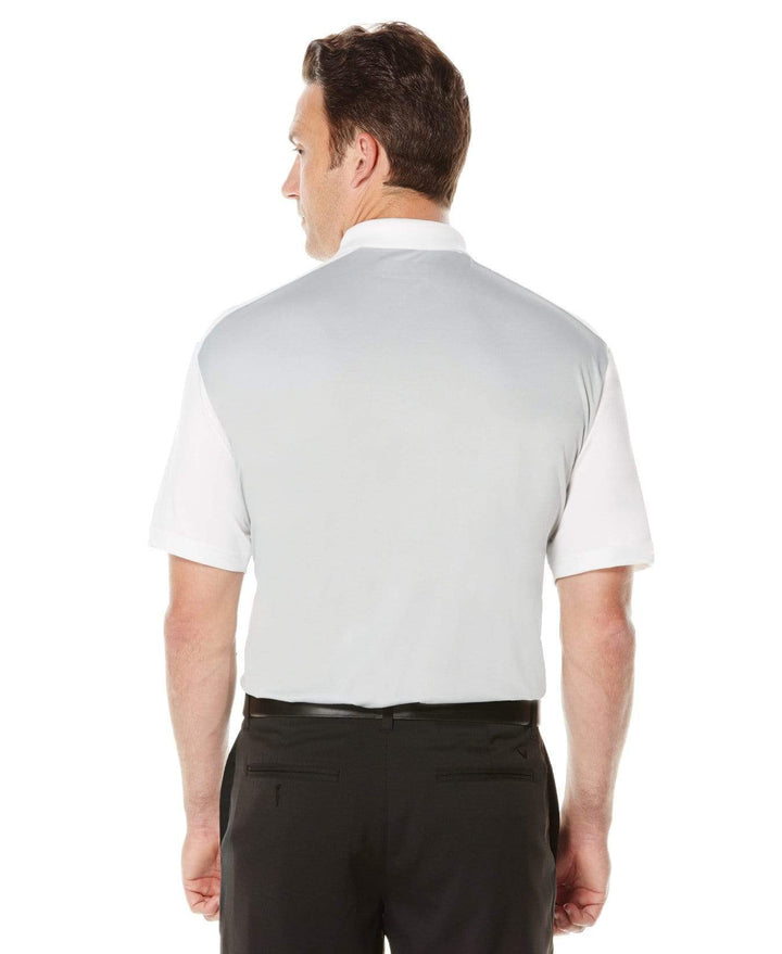 Big & Tall Performance Color Block Polo Polos