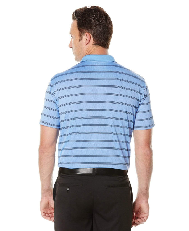 Big & Tall Performance Stripe Polo Polos