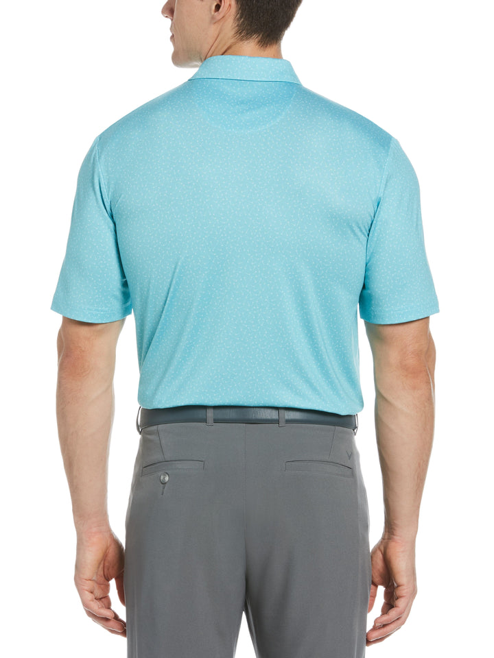 Big & Tall Printed Polo-Polos-Callaway