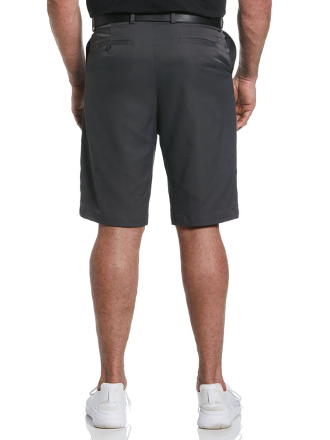 Men's Big & Tall Pro Spin 3.0 Performance Golf Shorts with Active Waistband (Asphalt) 