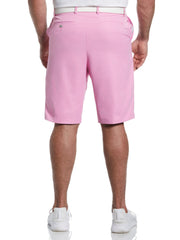 Men's Big & Tall Pro Spin 3.0 Performance Golf Shorts with Active Waistband (Pink Sunset) 