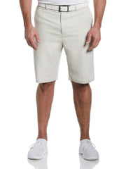 Men's Big & Tall Pro Spin 3.0 Performance Golf Shorts with Active Waistband (Moonbeam) 