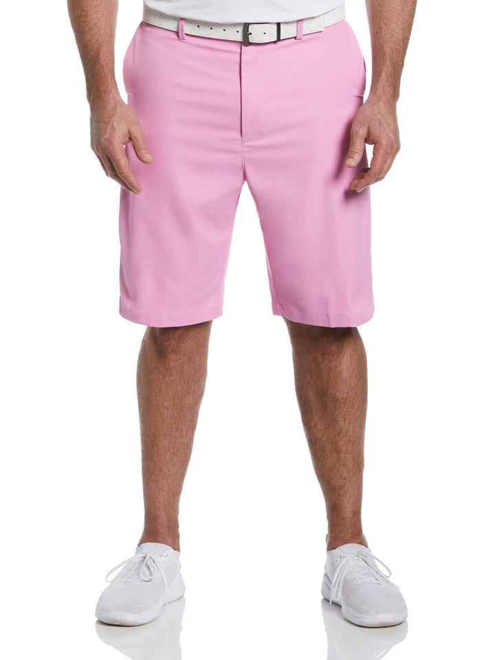 Men's Big & Tall Pro Spin 3.0 Performance Golf Shorts with Active Waistband (Pink Sunset) 