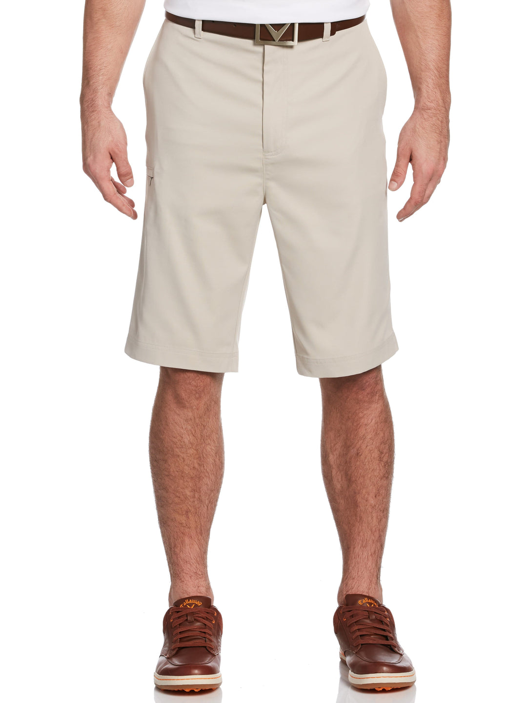 Big & Tall Solid Cargo Short (Silver Lining) 