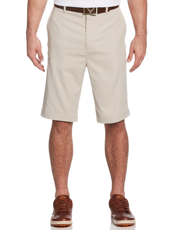 Big & Tall Solid Cargo Short (Silver Lining) 