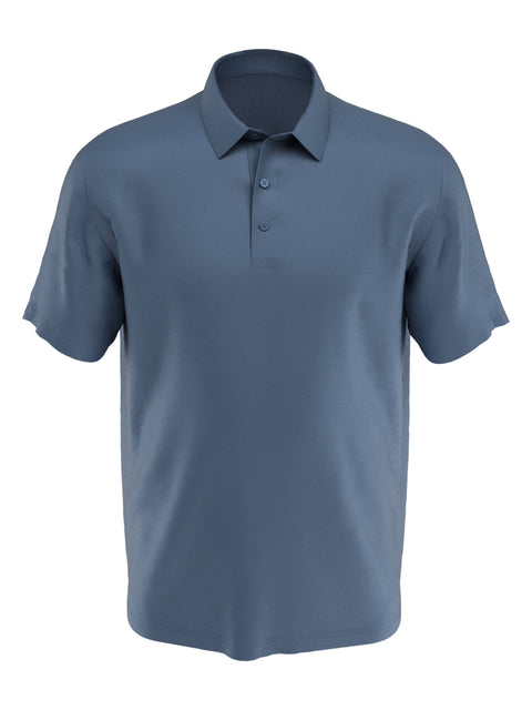 Big & Tall Solid Swing Tech Golf Polo Shirt-Polos-Blue Horizon-5XLT-Callaway