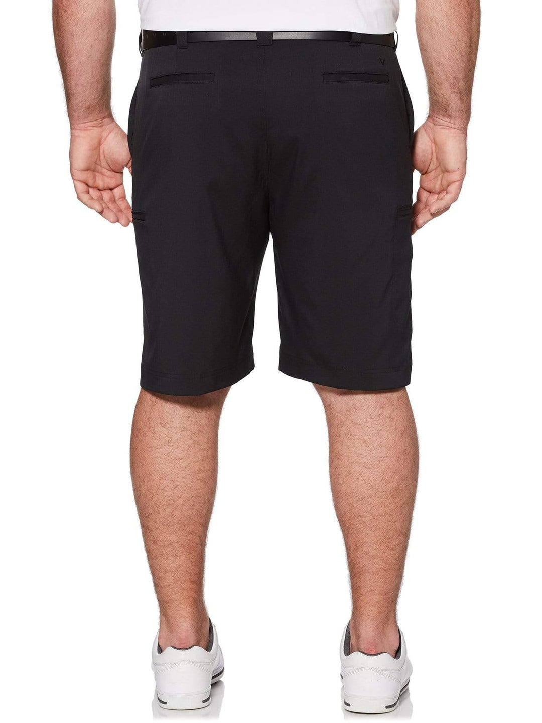 Big & Tall Stretch Solid Cargo Short with Active Waistband Shorts