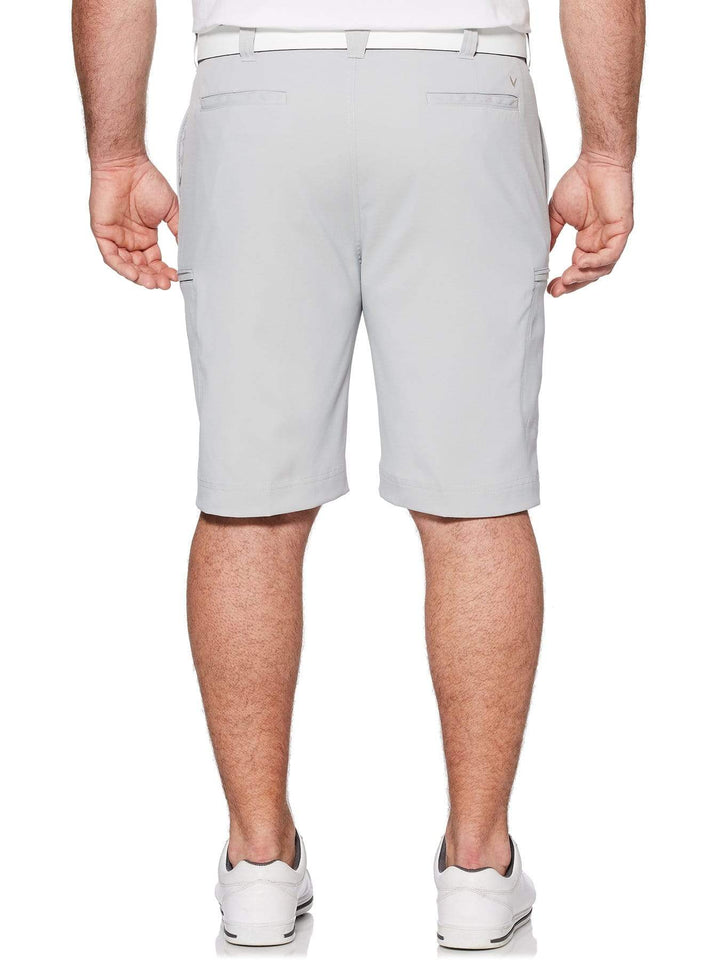 Big & Tall Stretch Solid Cargo Short with Active Waistband Shorts