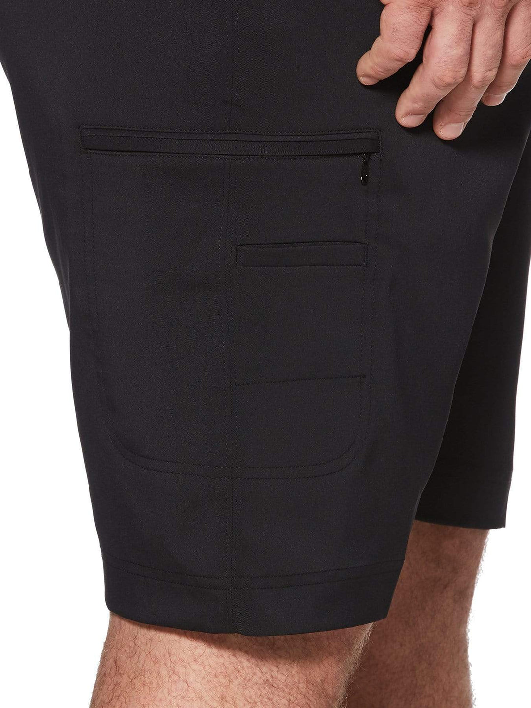 Big & Tall Stretch Solid Cargo Short with Active Waistband Shorts