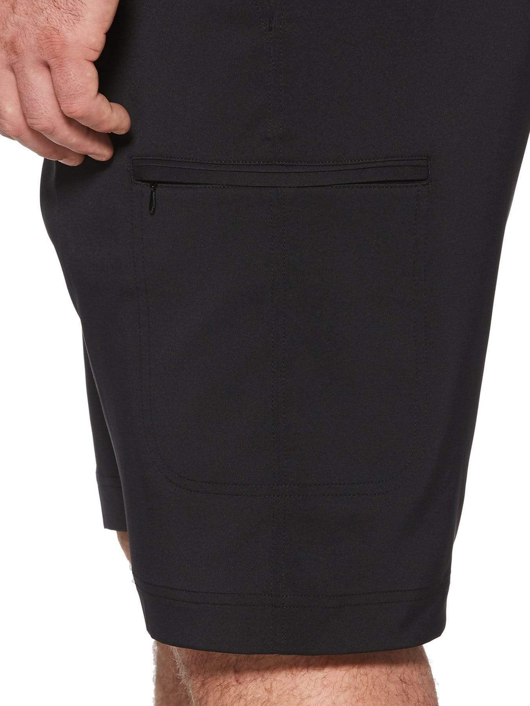 Big & Tall Stretch Solid Cargo Short with Active Waistband Shorts