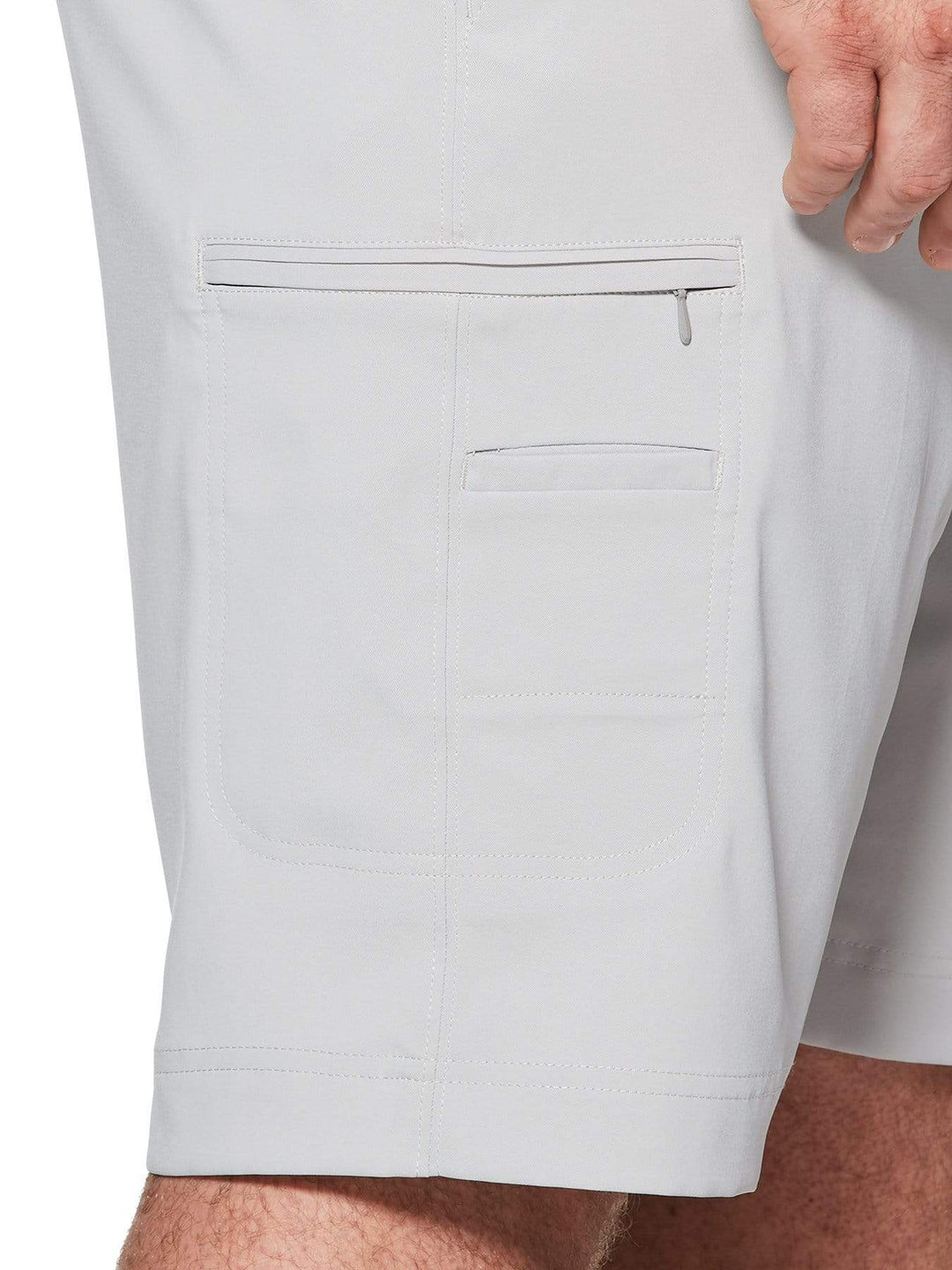 Big & Tall Stretch Solid Cargo Short with Active Waistband Shorts