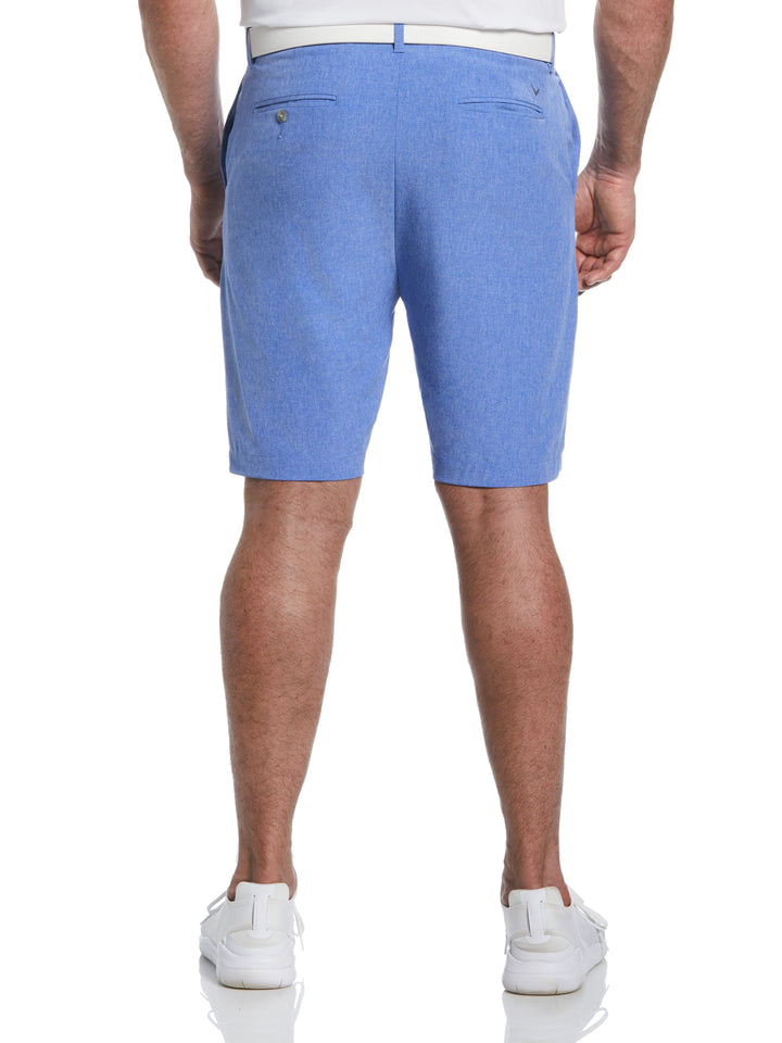 Big & Tall Swing Tech Heather Ergo Short (Lt Amparo Bl Htr) 