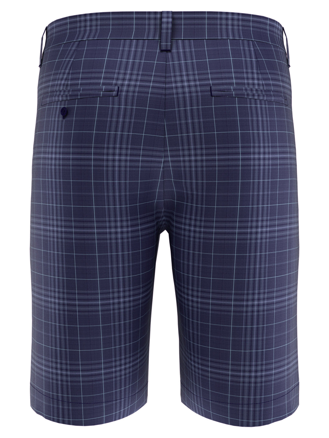 Big & Tall Swing Tech Plaid Ergo Short-Shorts-Callaway