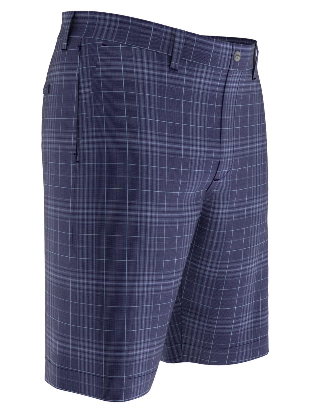 Big & Tall Swing Tech Plaid Ergo Short-Shorts-Callaway