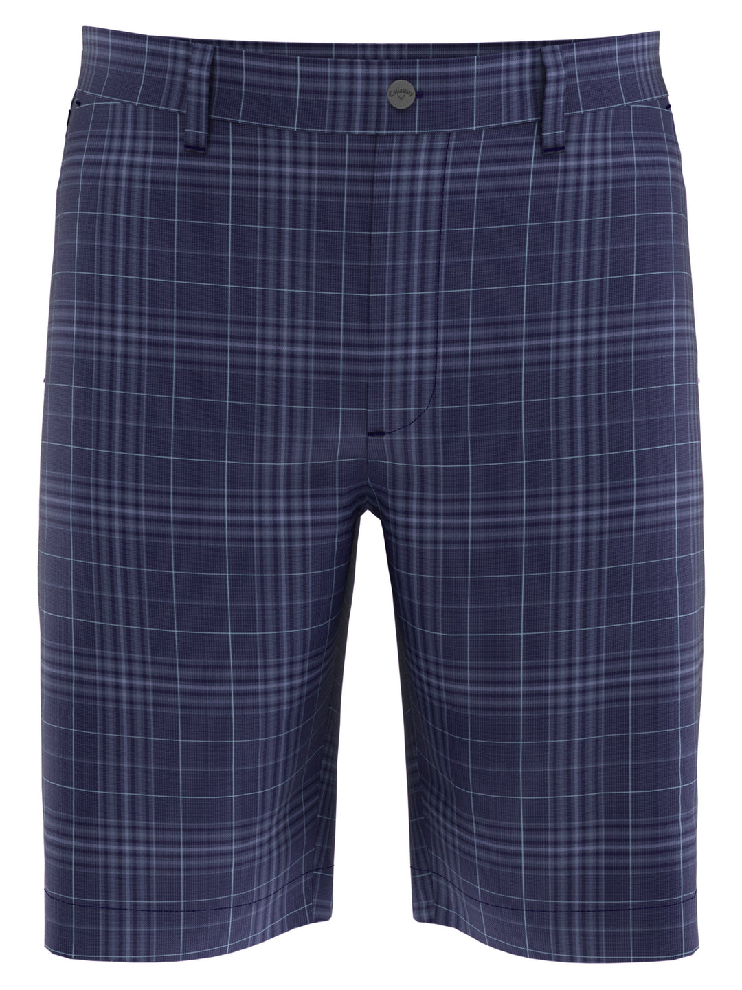 Big & Tall Swing Tech Plaid Ergo Short-Shorts-Navy-42-Callaway