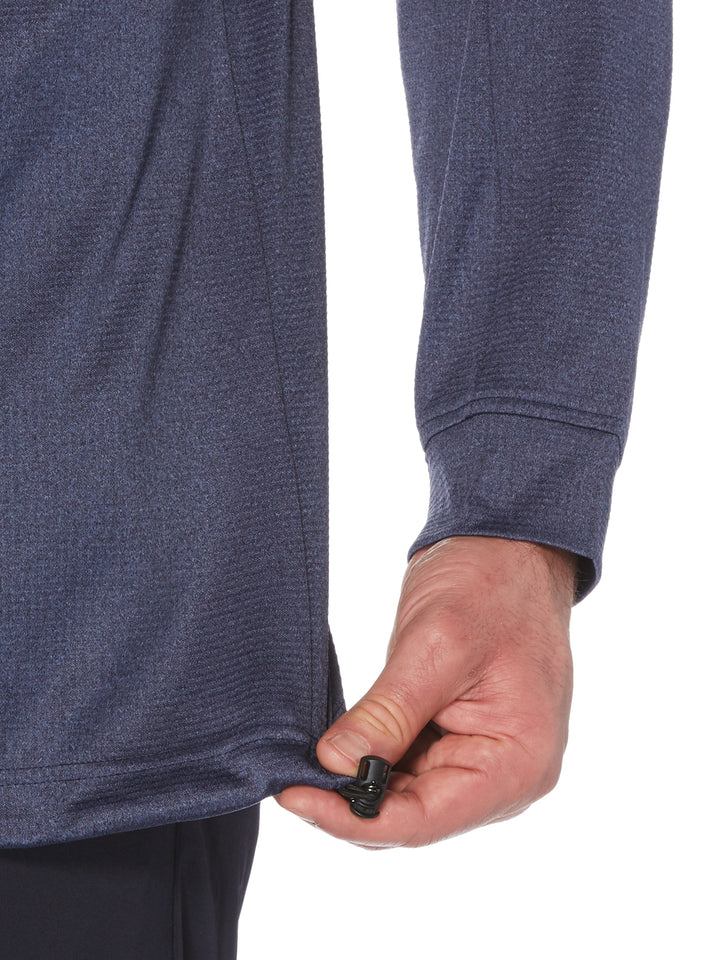 Big & Tall Swing Tech 1/4 Zip Waffle Fleece-Jackets-Callaway