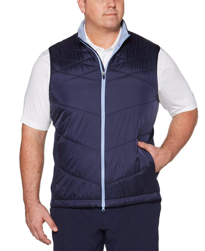 Big & Tall Thermal Performance Quilted Vest Jackets Peacoat / 2X
