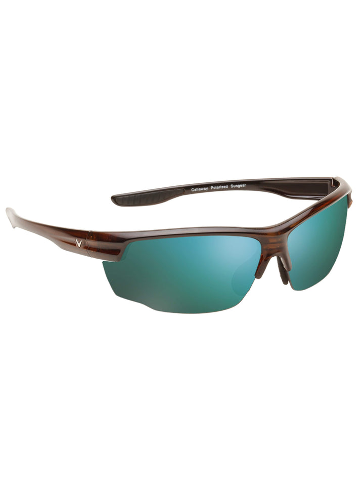 Kite Mirrored Polarized Sunglasses-Eyewear-Tortoise/Green-NS-Callaway