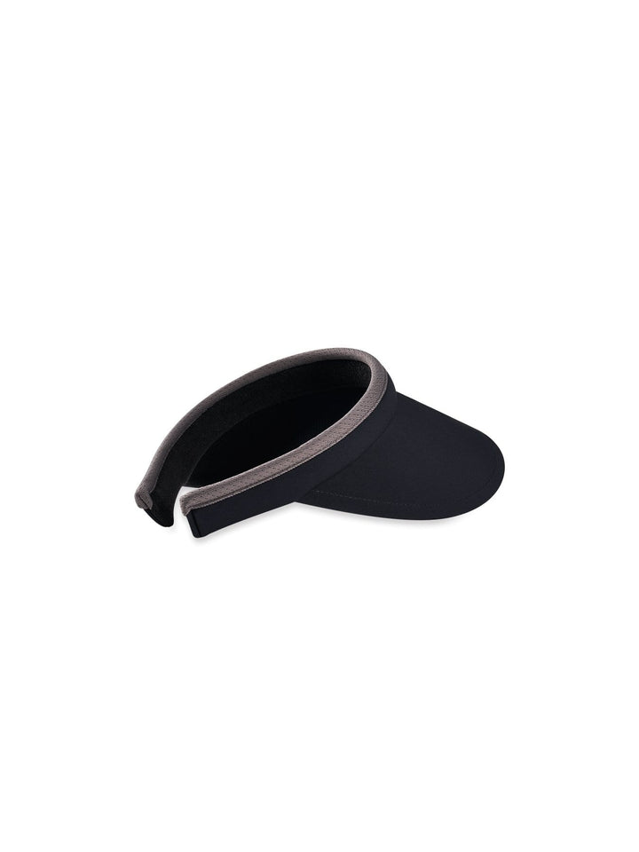 Large Brim Clip Visor-Hats-Black-NS-Callaway