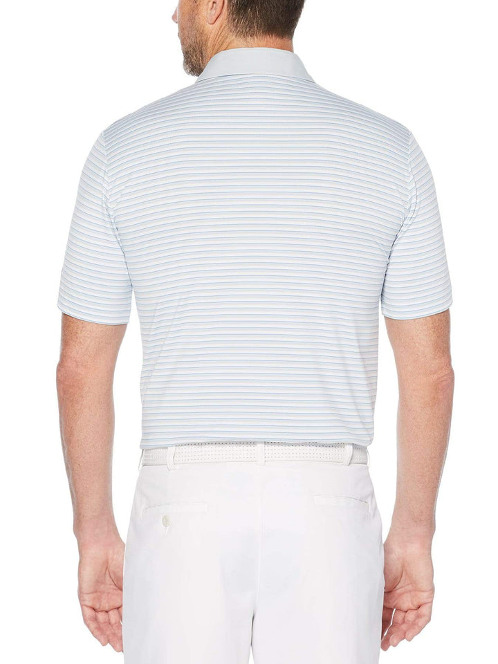 Mens 3-Color Stripe Golf Polo-Polos-Callaway Apparel