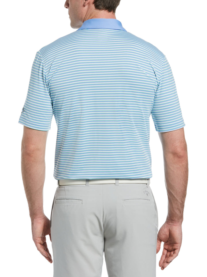 Mens 3-Color Stripe Golf Polo-Polos-Callaway