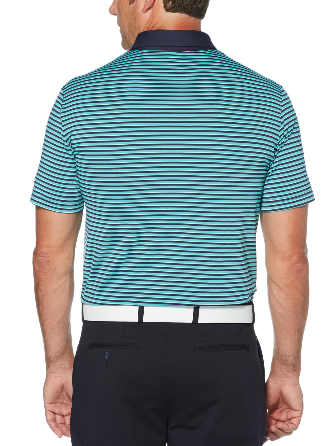 Mens 3-Color Stripe Golf Polo-Polos-Callaway