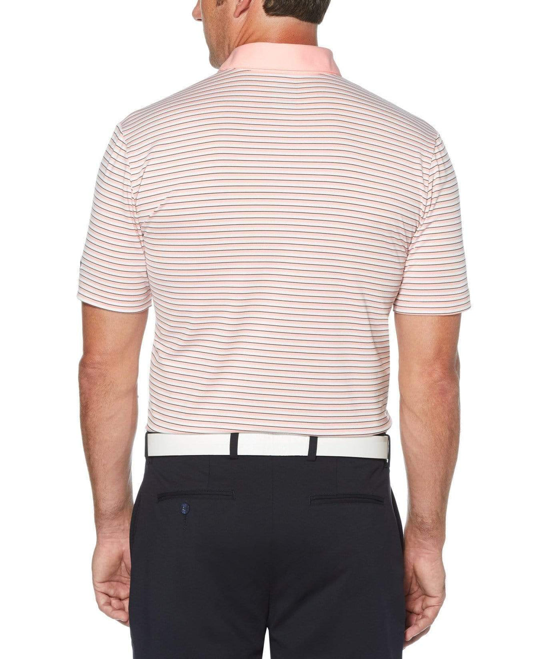 Mens 3-Color Stripe Golf Polo-Polos-Callaway Apparel