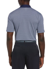 Mens Refined 3-Color Yarn-Dyed Stripe Golf Polo-Polos-Callaway