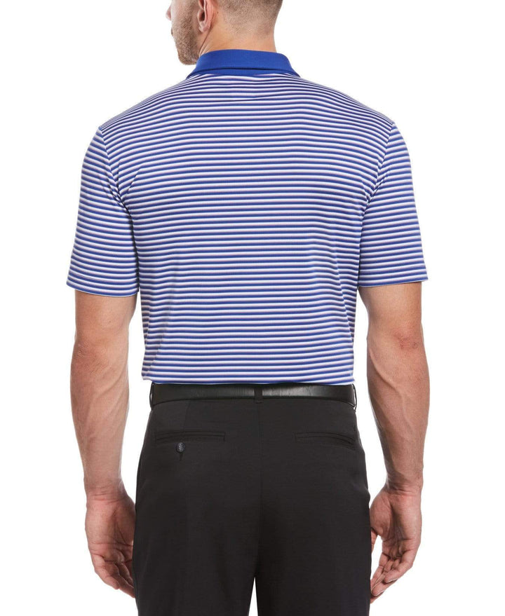 Mens 3-Color Stripe Golf Polo-Polos-Callaway Apparel
