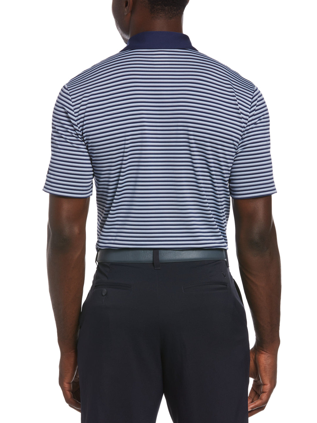 Mens 3-Color Stripe Golf Polo-Polos-Callaway