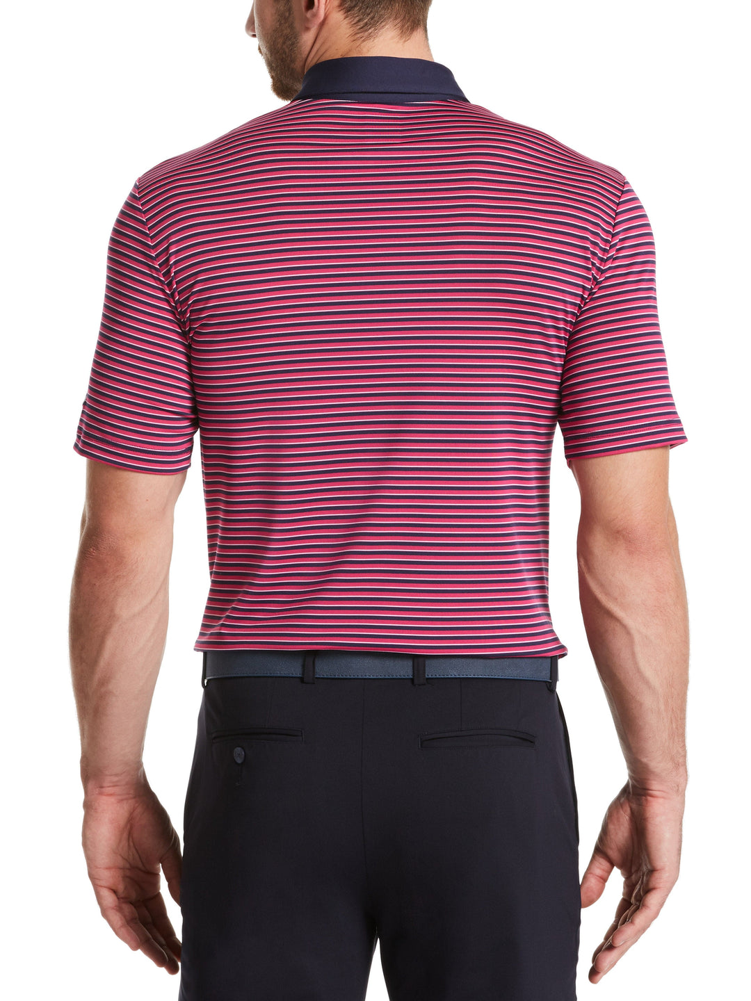Mens 3-Color Stripe Golf Polo-Polos-Callaway