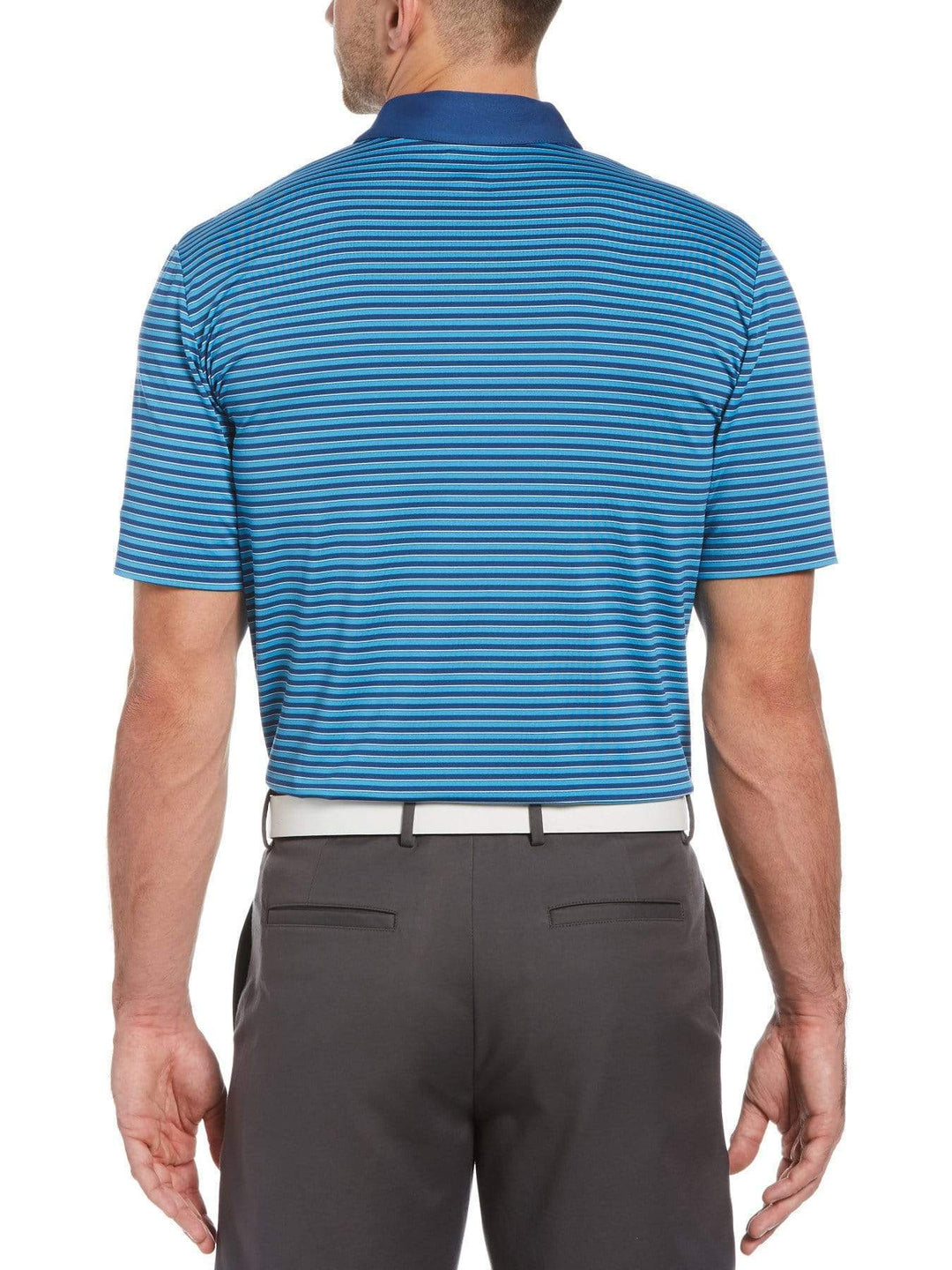 Mens 3-Color Stripe Golf Polo-Polos-Callaway