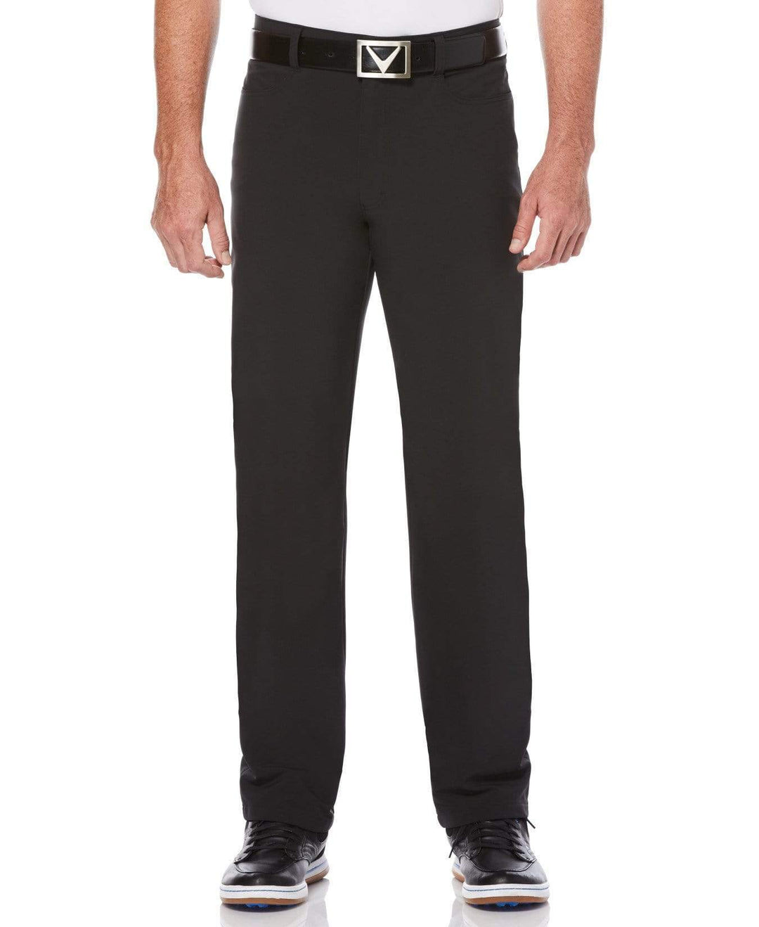 Mens 5-Pocket Pant with Active Stretch Waistband Pants Caviar / 36 / 32