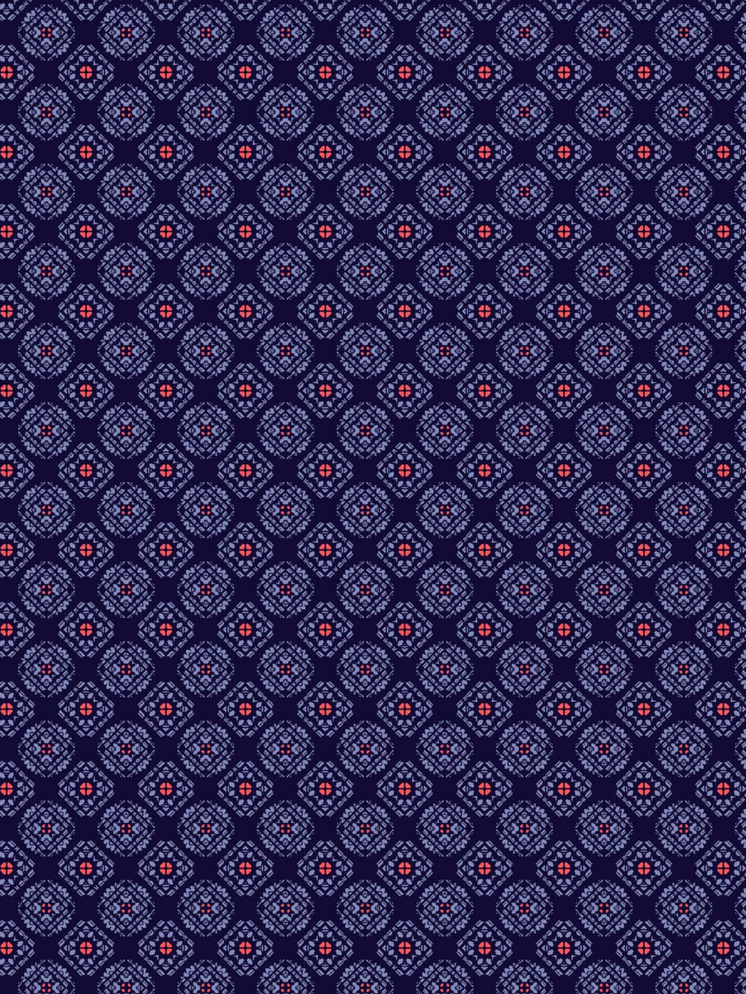 Mens Art Deco Foulard Print Golf Polo-Polos-Callaway