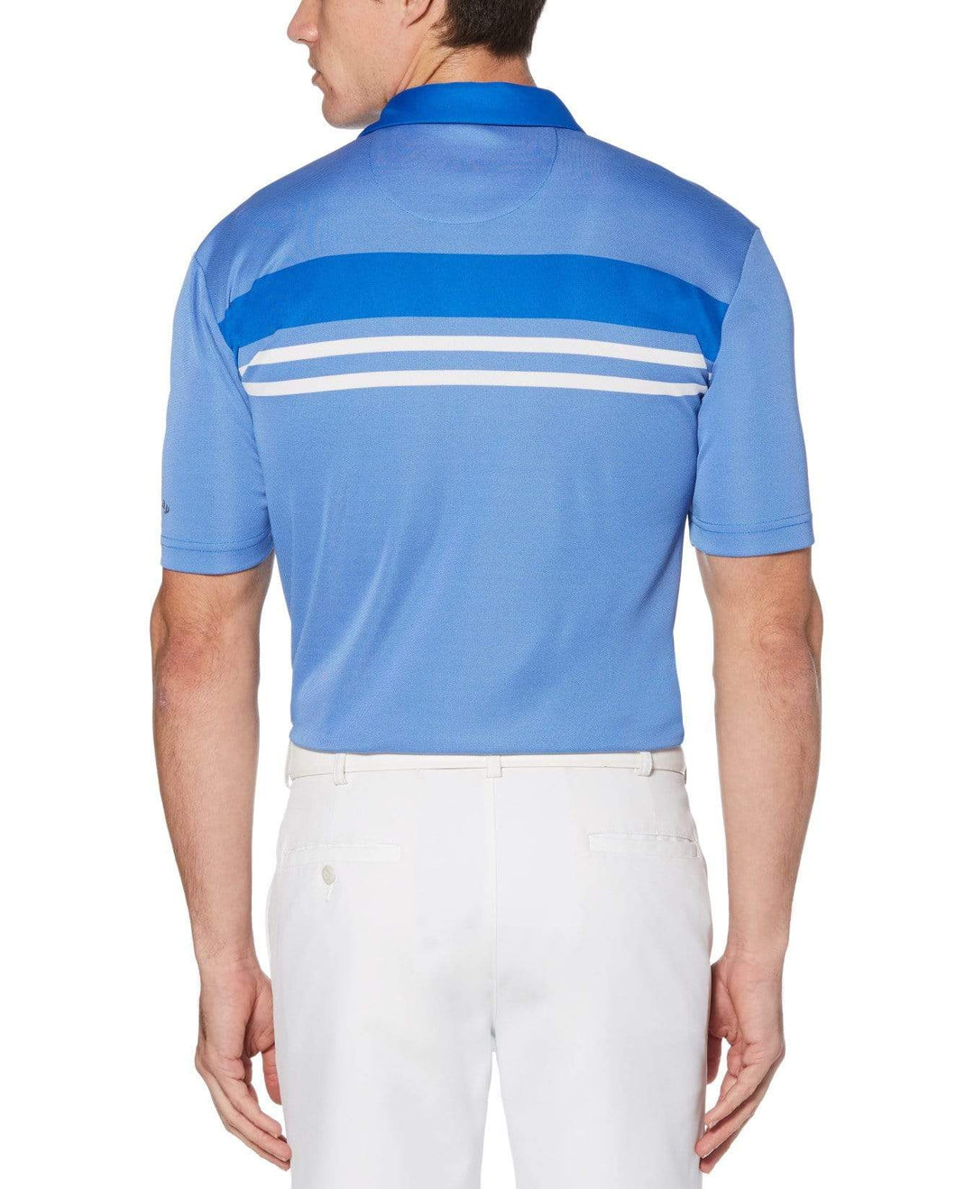 Mens Birdseye Block Polo Polos