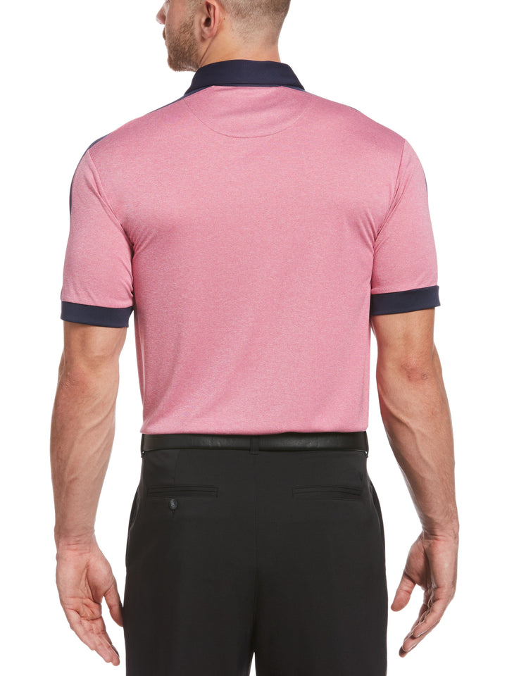 Mens Birdseye Color Block Polo-Polos-Callaway