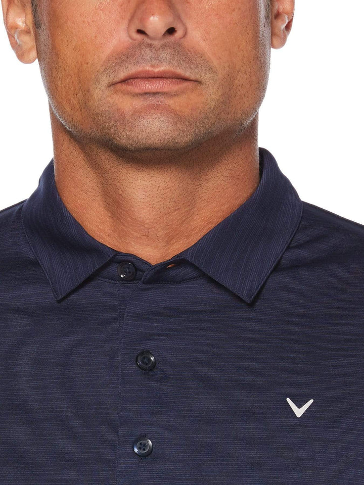 Mens Broken Stripe Polo Polos