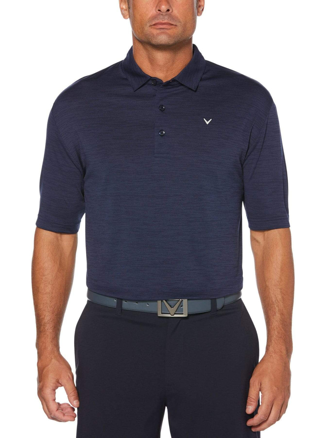 Mens Broken Stripe Polo Polos Peacoat / XXL