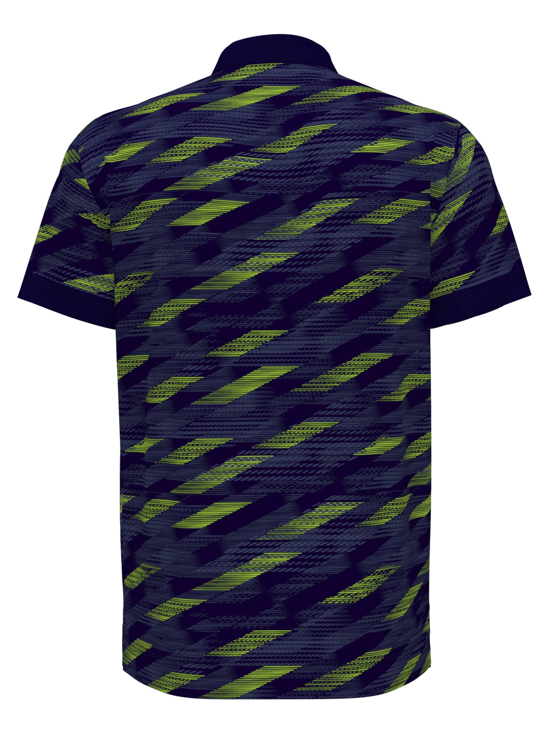 Mens Callaway X All Over Active Textured Print Polo-Polos-Callaway