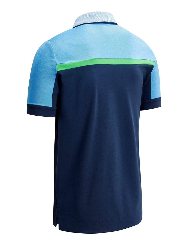 Mens Callaway X Birdseye Color Block Polo-Polos-Callaway Apparel