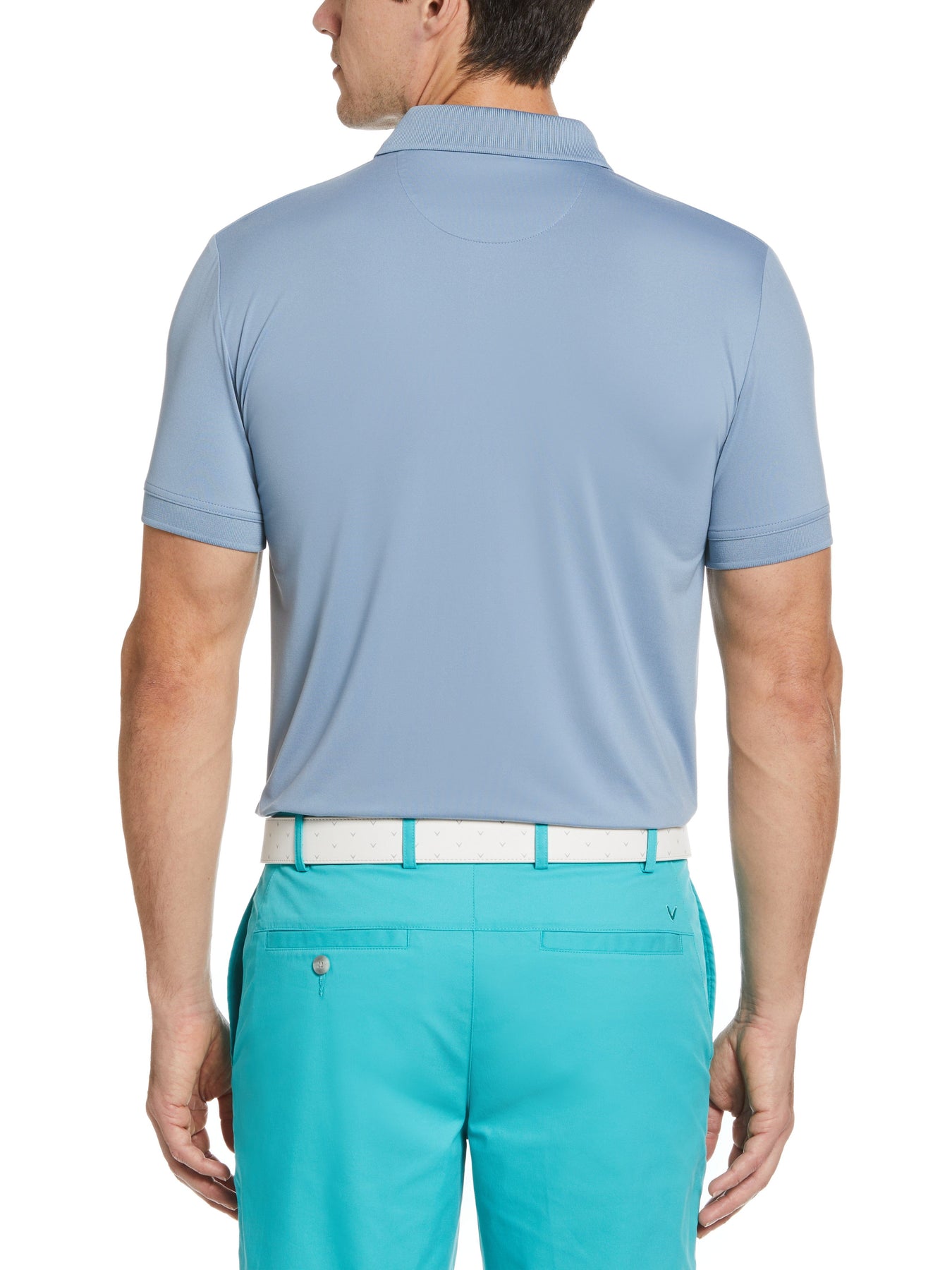 Mens Callaway X Series Solid Ribbed Polo – Callaway Apparel