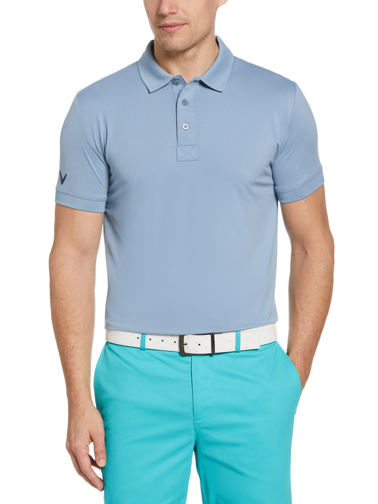 Mens Callaway X Series Solid Ribbed Polo – Callaway Apparel