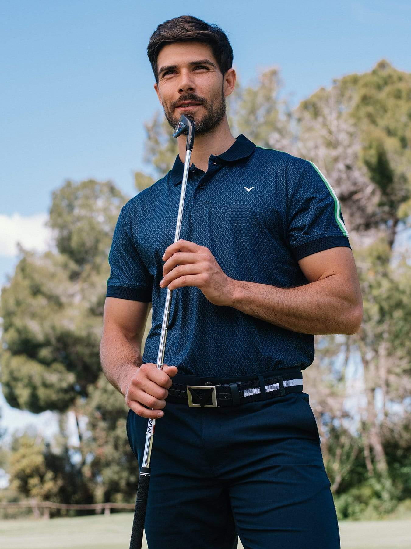 Mens Callaway X Shoulder Print Golf Polo – Callaway Apparel