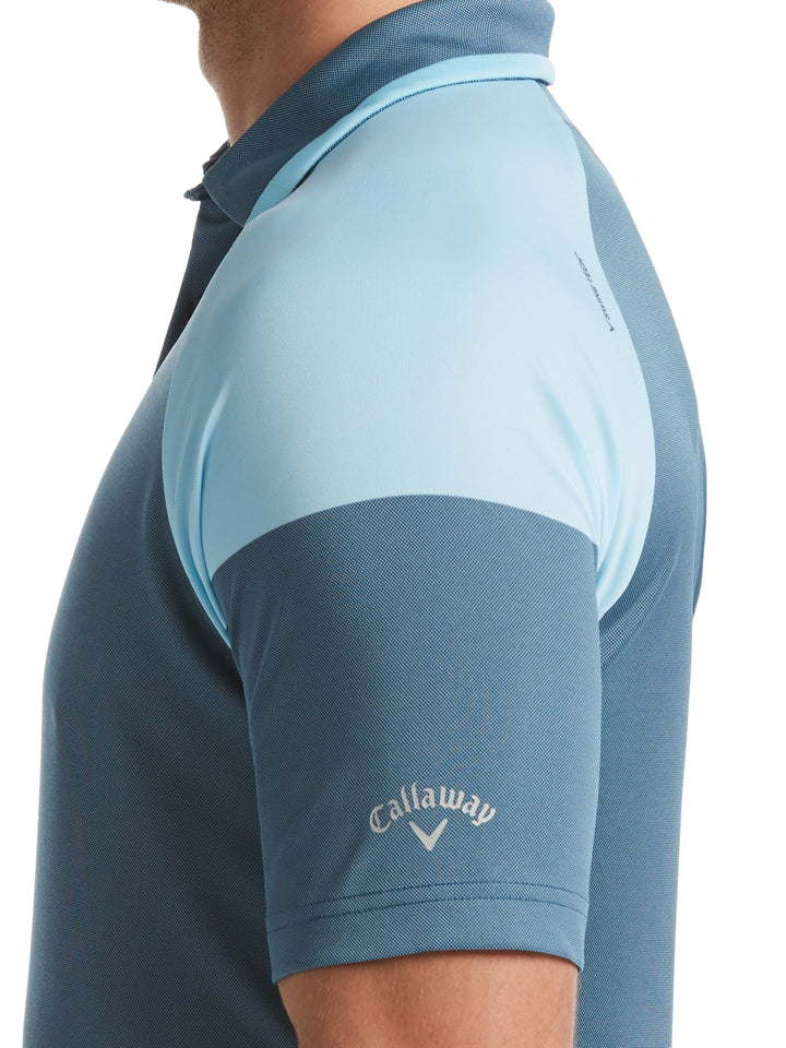 Mens Color Block Polo-Polos-Callaway