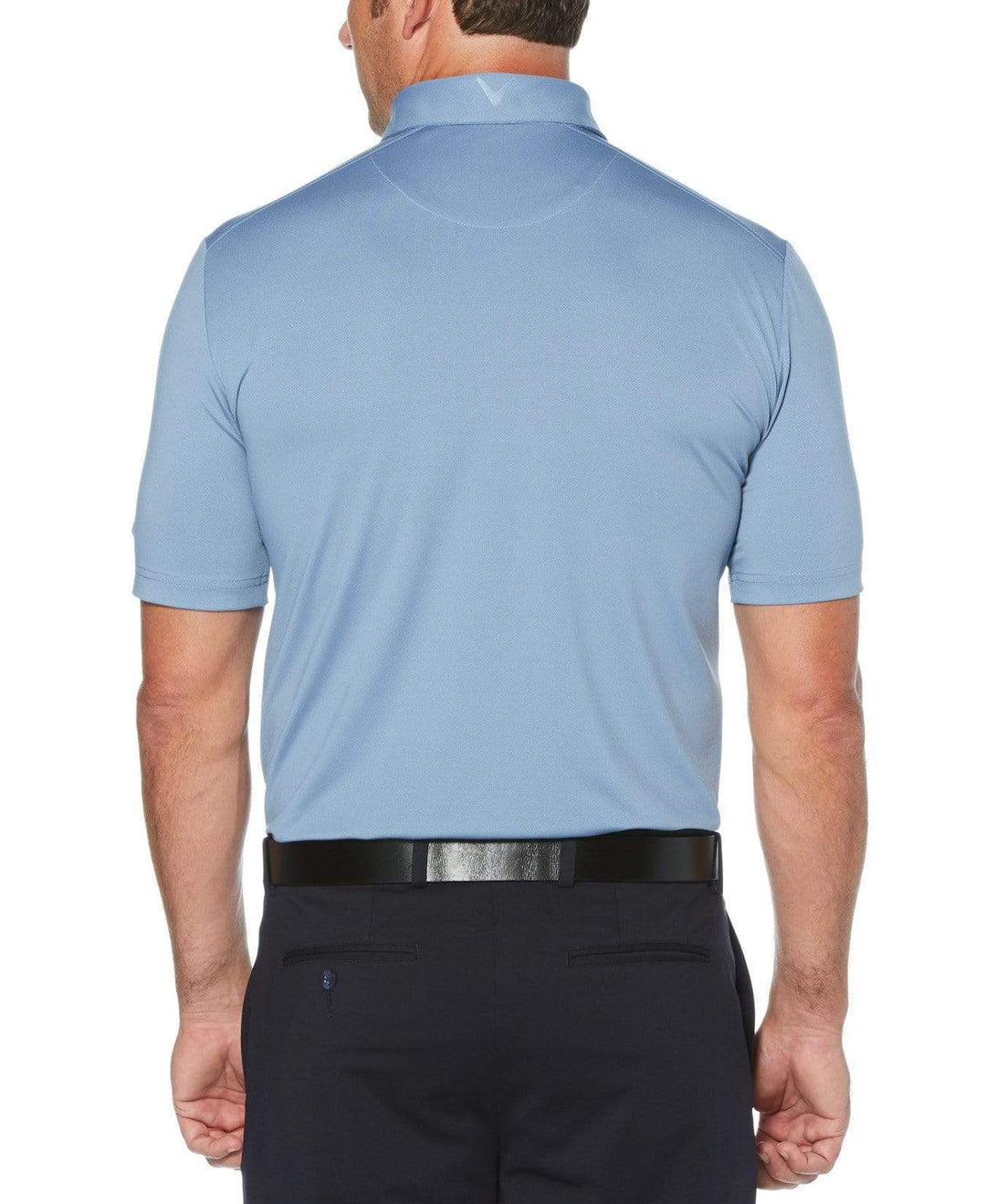 Mens Cooling Micro Hex Polo Polos