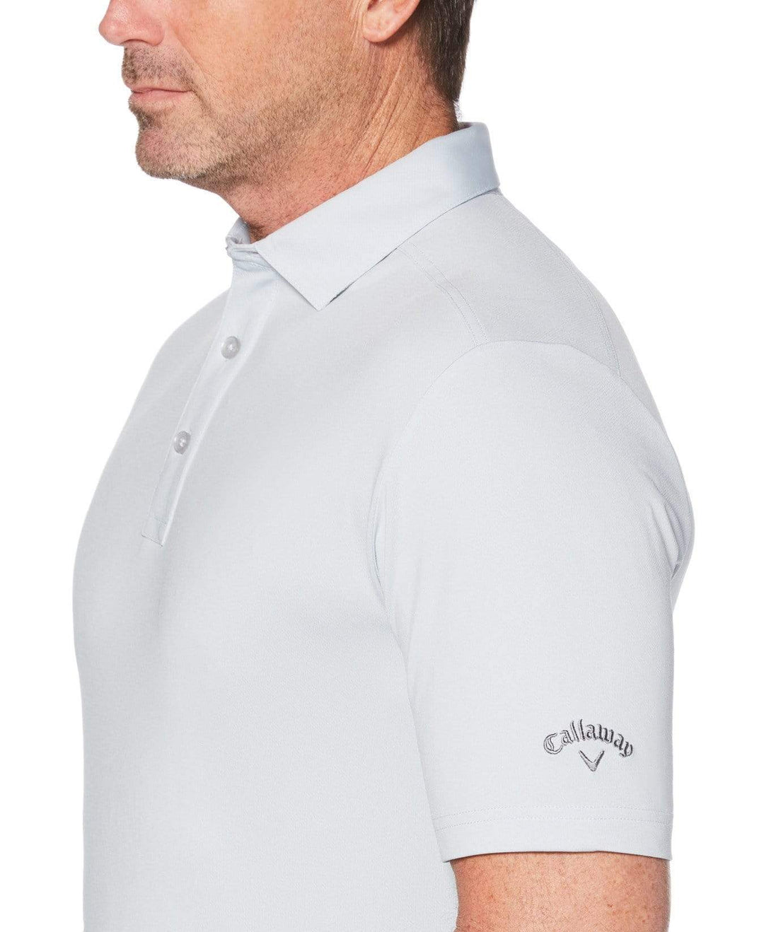 Mens Cooling Micro Hex Polo Polos